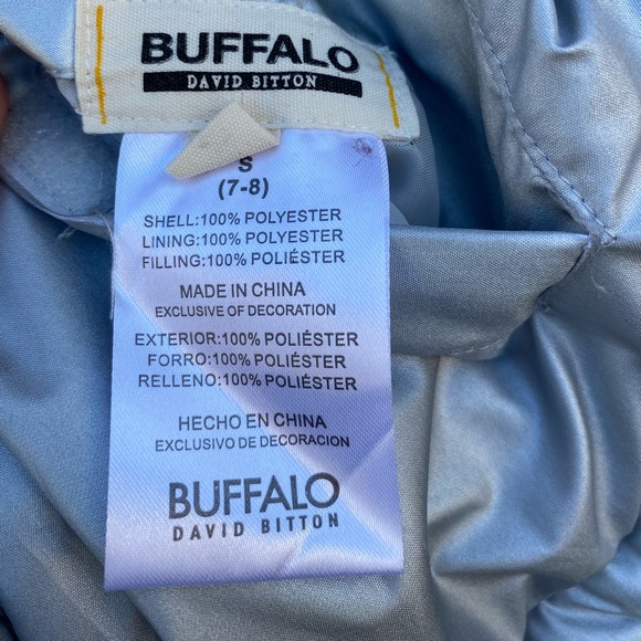 Buffalo David Bitton Girls Reversible Puffer Vest - Picture 2 of 6